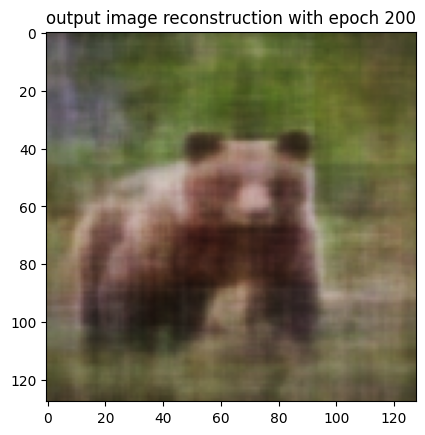 Bear epoch 200